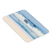 Magnet Flexible Glace et neige | Ours polaire Iceberg Norvège (Côté Droit)