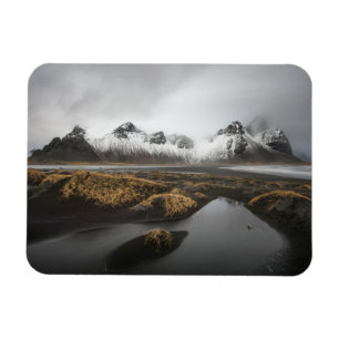 Magnet Flexible Glace et neige Vestrahorn Mountain, Islande