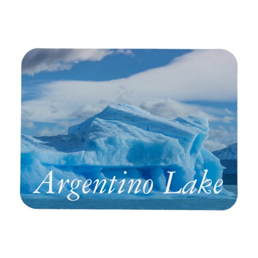 Magnet Flexible Glaciaires, Lac Argentino (Horizontal)