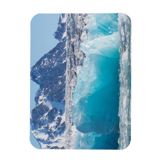 Magnet Flexible Glacier bleu, Norvège (Vertical)