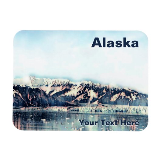 Magnet Flexible Glacier côtier (Horizontal)