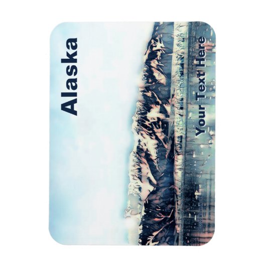 Magnet Flexible Glacier côtier (Vertical)