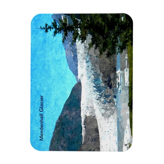 Magnet Flexible Glacier Mendenhall (Vertical)