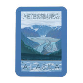 Magnet Flexible Glacier Scene (Vertical)