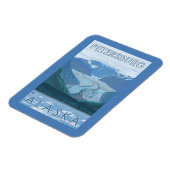 Magnet Flexible Glacier Scene (Côté Gauche)