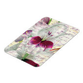 Magnet Flexible gladiolus art calligraphie collage (Côté Gauche)