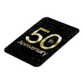 Magnet Flexible Glam Gold 50th Anniversary (Côté Gauche)