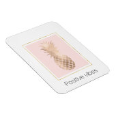 Magnet Flexible Glamme rose or Ananas tropical (Côté Droit)