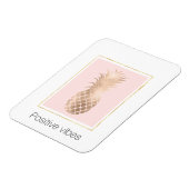 Magnet Flexible Glamme rose or Ananas tropical (Côté Gauche)