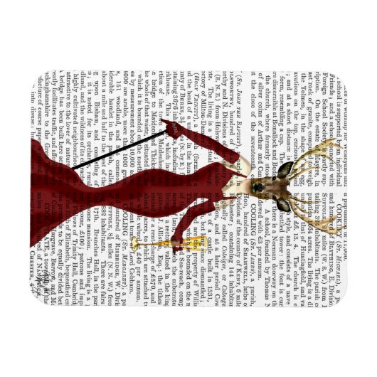 Magnet Flexible Glamor Deer à Marsala (Horizontal)