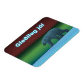 Magnet Flexible Gleðileg Jól - Ours polaire (Côté Gauche)