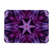 Magnet Flexible Glitterie Purple Kaleidoscope Coeurs Gradient (Horizontal)