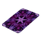 Magnet Flexible Glitterie Purple Kaleidoscope Coeurs Gradient (Côté Gauche)