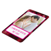 Magnet Flexible Glittery Love Partager Mes Fries Flexible (Côté Gauche)