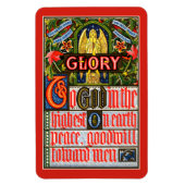 Magnet Flexible Gloire à Dieu au plus haut... (Vertical)