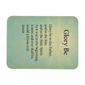 MAGNET FLEXIBLE GLORY BE (CATHOLIC PRAYER) (Horizontal)