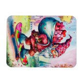 Magnet Flexible Gnome de la Saint-Valentin Joyeuse Saint-Valentin (Horizontal)