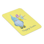 Magnet Flexible Gnome de printemps Joyeuses Pâques (Côté Droit)