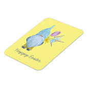Magnet Flexible Gnome de printemps Joyeuses Pâques (Côté Gauche)