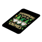 Magnet Flexible Gnome du trèfle chanceux de la Saint-Patrick  (Côté Gauche)