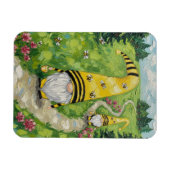 Magnet Flexible Gnomes abeilles bourdon (Horizontal)
