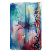 MAGNET FLEXIBLE GNOMON ET DAME DU LAC (Vertical)