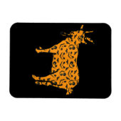 Magnet Flexible Goat Easy Halloween (Horizontal)