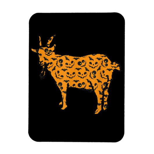 Magnet Flexible Goat Easy Halloween (Vertical)