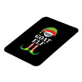 Magnet Flexible Goat Elf Matching Christmas (Côté Gauche)