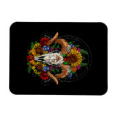 Magnet Flexible Goat Skull (Horizontal)