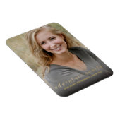Magnet Flexible Gold Adventure attend l'aimant photo de graduation (Côté Droit)