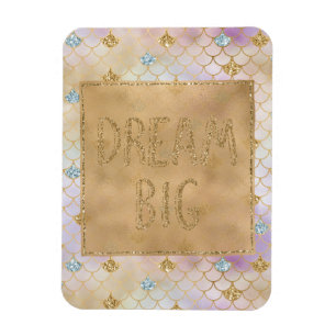 Magnet Flexible Gold Aqua Parties scintillant Dream Purple Sirène