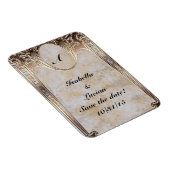 Magnet Flexible Gold Embossed Look Steamunk (Côté Droit)