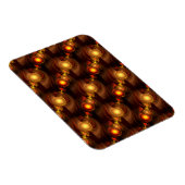 Magnet Flexible Gold Modern Boho Elegant Abstract Art Pattern #501 (Côté Droit)