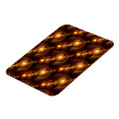 Magnet Flexible Gold Modern Boho Elegant Abstract Art Pattern #501 (Côté Gauche)