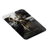 Magnet Flexible Gold photo manuscrite Enregistrer la date (Côté Droit)