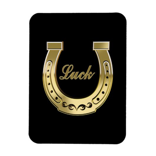 Magnet Flexible Golden horseshoe (Vertical)