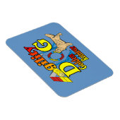 Magnet Flexible Golden Retriever Agilité (Côté Droit)