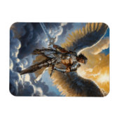 Magnet Flexible Golden Warrior of Heaven Archangel Michael (Horizontal)