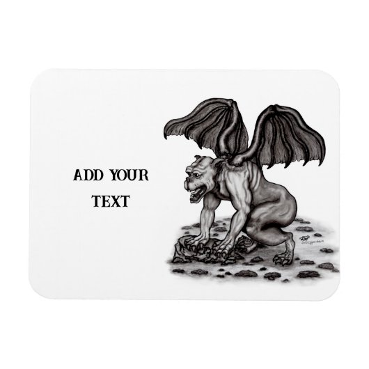 Magnet Flexible Golem Gargoyle (Horizontal)