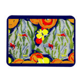Magnet Flexible golf et fleurs (Horizontal)