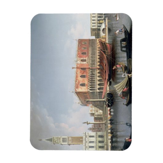 Magnet Flexible Gondolas avant St Marks Carré, Venise (Vertical)