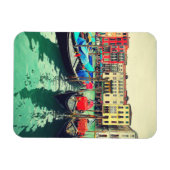 Magnet Flexible Gondolas Sur Grand Canal, Venise, Italie. Retro (Horizontal)