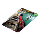 Magnet Flexible Gondolas Sur Un Petit Canal À Venise (Côté Gauche)