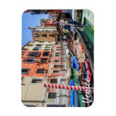 Magnet Flexible gondole traditionnelle à Venise (Vertical)