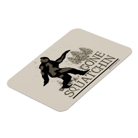 Magnet Flexible Gone Squatchin (Côté Gauche)
