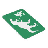 Magnet Flexible Gone Squatchin avec T-rex (Côté Droit)