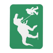 Magnet Flexible Gone Squatchin avec T-rex (Vertical)