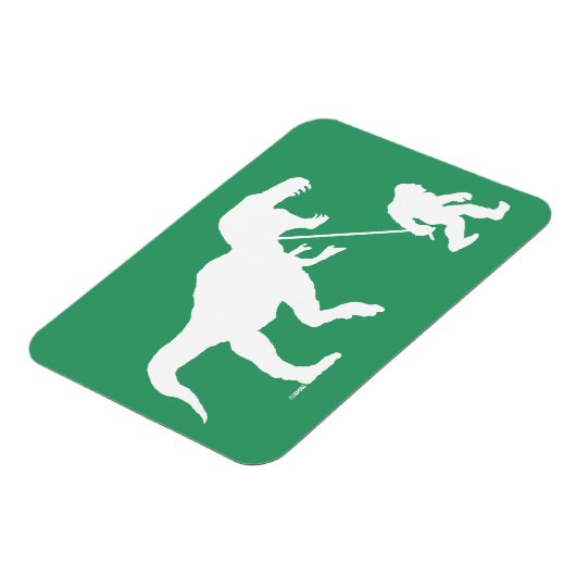 Magnet Flexible Gone Squatchin avec T-rex (Côté Gauche)