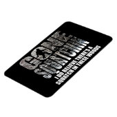 Magnet Flexible Gone Squatchine **Special Winter Edition** (Côté Gauche)